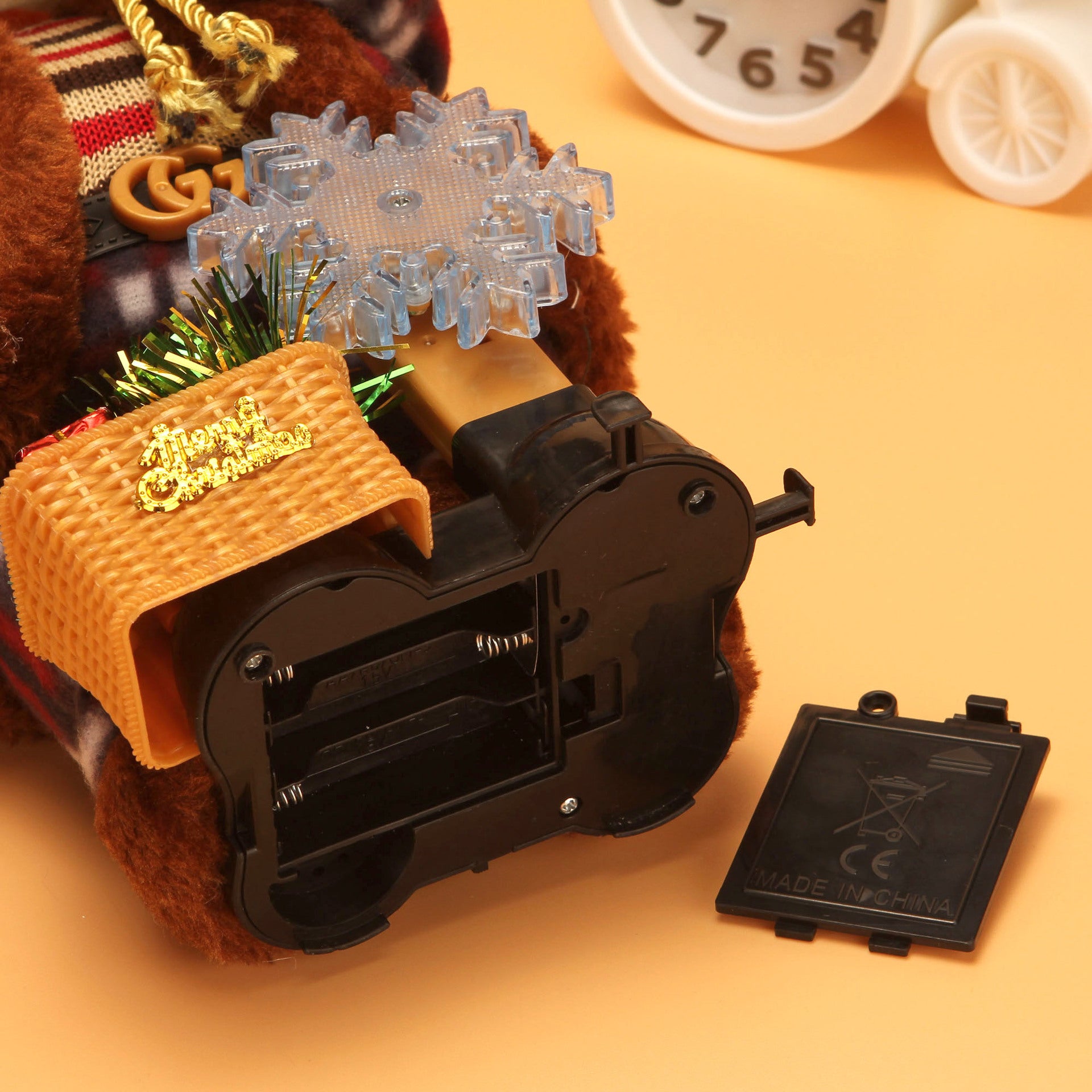 Creative Electric Santa Claus Toy — Fun Novelty Gift for Kids