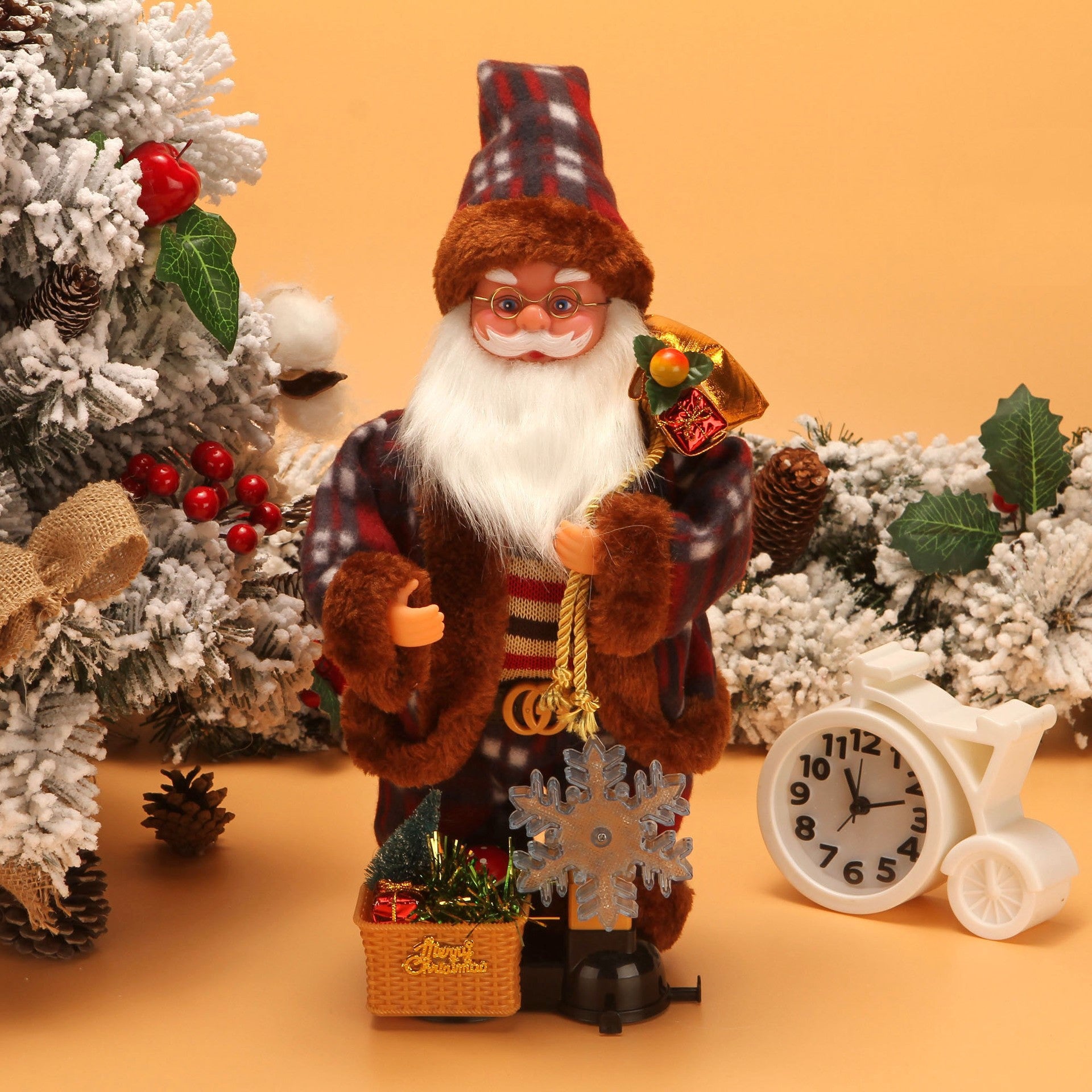 Creative Electric Santa Claus Toy — Fun Novelty Gift for Kids
