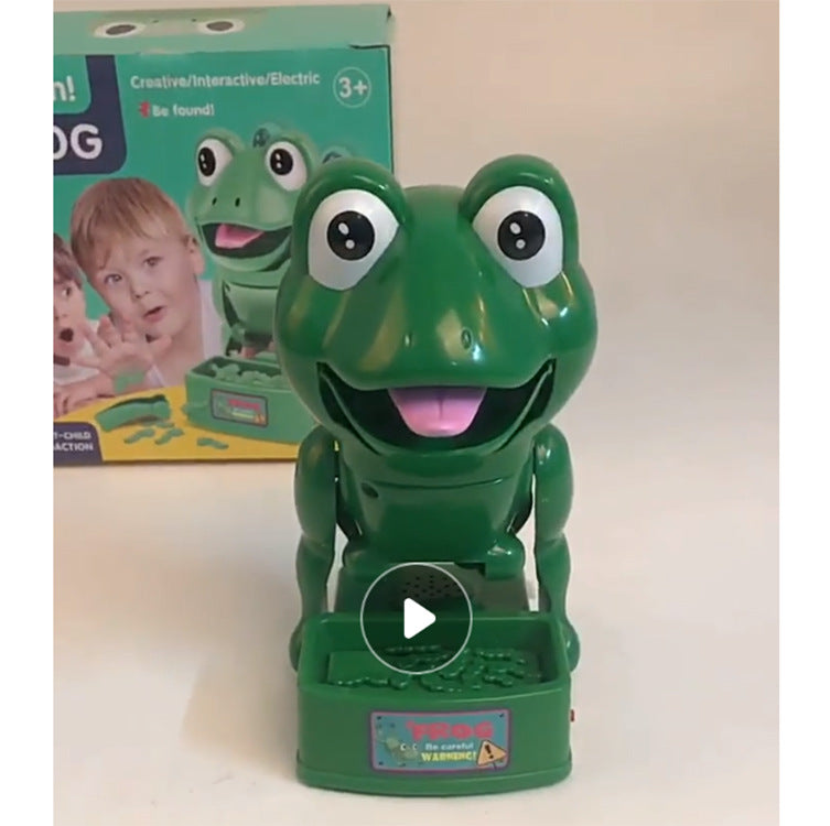 Creative Bite Electric Frog Toy — Playful Interactive Novelty