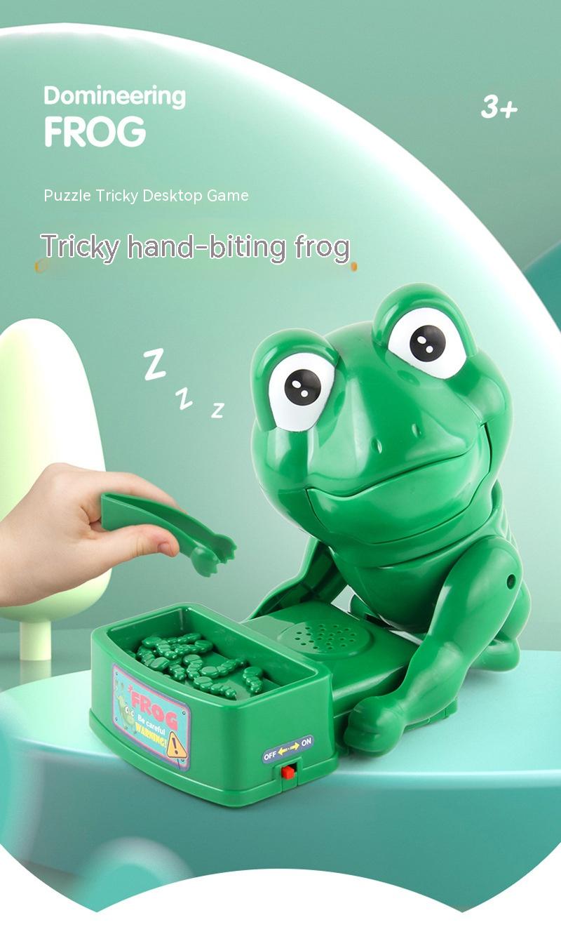Creative Bite Electric Frog Toy — Playful Interactive Novelty
