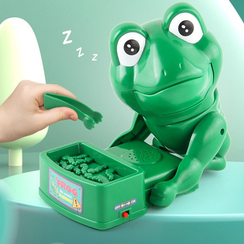 Creative Bite Electric Frog Toy — Playful Interactive Novelty