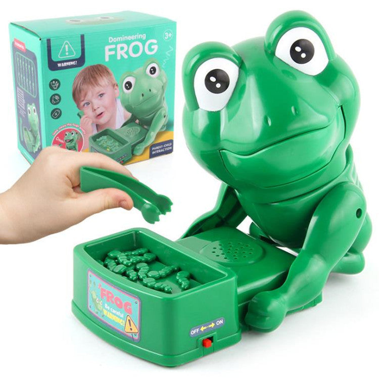 Creative Bite Electric Frog Toy — Playful Interactive Novelty